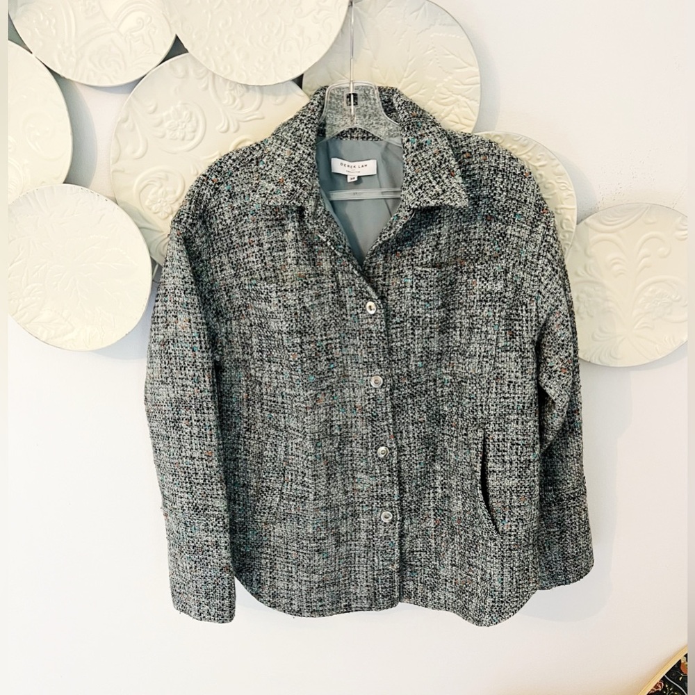 Sz 38 NWOT Derek Lam Tweed Jacket - Picture 4 of 7
